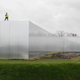 Workmen prepare the site of the Le Louvre Lens Museum in 2012.